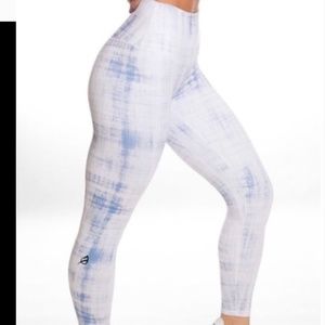 P'tula Alainah Allure Leggings- strokes of blue